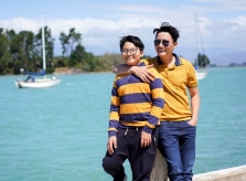 6 ngày khám phá New Zealand của Hoàng Bách và con trai Tê Giác