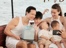Hồ Ngọc Hà mừng sinh nhật Kim Lý