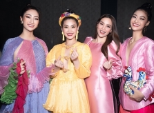 Hồ Ngọc Hà đọ sắc dàn hoa hậu