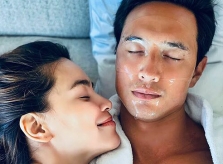 Ảnh sao 25/4: Hồ Ngọc Hà tình tứ bên Kim Lý