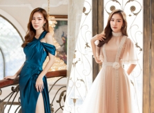 Hồng Tuyết gợi ý chọn đầm đón Giáng sinh