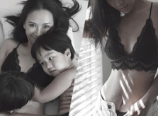 Hot mom Quỳnh Trâm rạn da khắp cơ thể