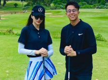 Hương Giang, Matt Liu đi đánh golf