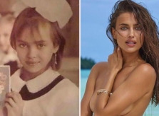 Irina Shayk thời bé