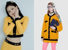 Jennie lại dính 'phốt' khi cắt đồ Gucci thành váy kiểu dáng Chanel