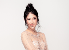 Hoa hậu Jennifer Lê trình diễn tại Tuần lễ thời trang quốc tế Việt Nam