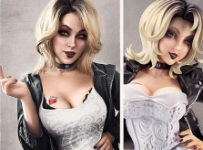 Nữ cosplayer 9X gợi cảm, có khả năng hóa trang y hệt bản gốc