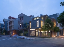 Ngôi nhà Hải Dương như đèn lồng trong đêm