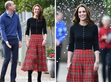 Kate rạng rỡ sau tin đồn mâu thuẫn với Meghan