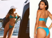 Kelly Gale 'nóng rực' với áo tắm 2 mảnh nhỏ xíu