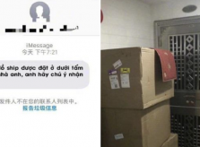 Khách tròn mắt khi nhận hàng của shipper
