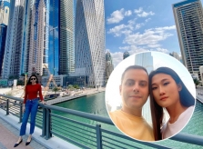 Kha Mỹ Vân theo chồng sang Dubai sống