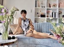 Khánh Linh chi 400 triệu đồng trang trí nhà thuê