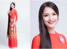 Người đẹp Hoa hậu Việt Nam 2018 khoe suối tóc dài ấn tượng
