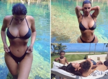 Kim Kardashian đưa các con đi nghỉ sau ly hôn