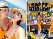Kỳ Duyên tổ chức sinh nhật cho Minh Triệu tại Bali