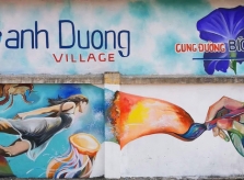Làng bích họa khách rủ nhau check-in Quảng Bình