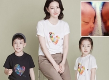 Lee Young Ae lần đầu hé lộ ảnh sơ sinh của hai con