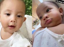 Lisa nhà Hà Hồ 9 tháng tuổi biết selfie
