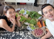 Thuý Diễm học làm vợ đảm của Lương Thế Thành