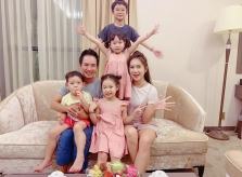 Ảnh sao 21/12: Lý Hải - Minh Hà mừng sinh nhật con gái