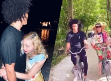 Madonna nũng nịu bồ trẻ