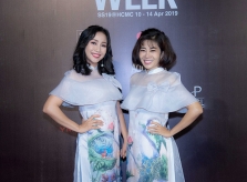 Mai Phương, Ốc Thanh Vân mặc áo dài đôi đi sự kiện