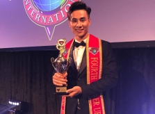 Mai Tuấn Anh đoạt Á vương 4 Manhunt 2018