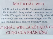 Mật khẩu wifi 'hại não' khiến ai thấy cũng đành dùng 3G