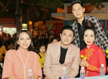Minh Luân, Trịnh Kim Chi đi từ thiện cùng vợ chồng Hoàng Phúc