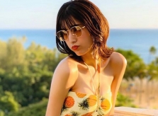 Mỹ nhân Nhật Bản chụp ảnh áo tắm