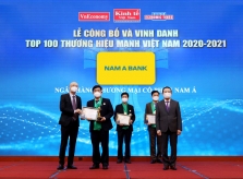 Nam A Bank – “Thương hiệu Mạnh Việt Nam” 6 lần liên tiếp