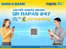 Nam A Bank - Top ngân hàng Việt đầu tiên chuyển khoản nhanh Napas 247 bằng mã QR