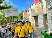 Ngân hàng đồng hành cùng chương trình “Đi bộ vì nạn nhân chất độc da cam”