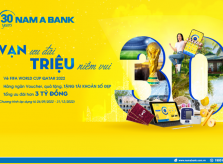 Nam A Bank tưng bừng ưu đãi mừng tuổi 30