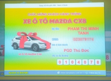 Nam A Bank tìm ra chủ nhân xe Mazda CX8