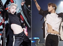 8 nam idol sexy còn hơn con gái khi diện croptop khoe eo