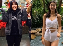 Nàng mập xứ Hàn hoá hot girl nhờ giảm 30 kg