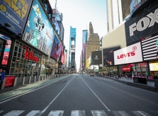 New York vắng vẻ đến 'điên rồ' vì Covid-19