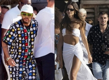 Neymar vui chơi cùng đồng đội và dàn mẫu