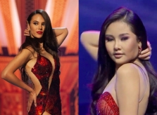 Ngân Anh bị nghi sao chép váy và cách tạo dáng của Miss Universe 2018
