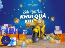 Thẩm mỹ viện Ngọc Dung tặng quà sinh nhật cho phái đẹp