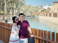 Ảnh hẹn hò hiếm hoi của Ngọc Hân và hôn phu