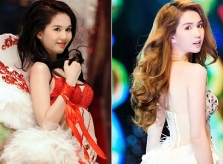 Nhan sắc thay đổi của Ngọc Trinh qua 12 mùa 'Đêm hội chân dài'