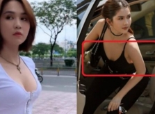 Ngọc Trinh cố chứng minh ngực đầy gợi cảm để đập tan sự cố vòng 1 