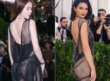 Ngọc Trinh táo bạo nhái 'váy lưới đánh cá' sexy của Kendall Jenner