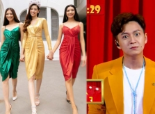 Ngô Kiến Huy phấn khích khi top 3 Hoa hậu Hoàn vũ VN “mượn” ý tưởng trang phục đèn giao thông