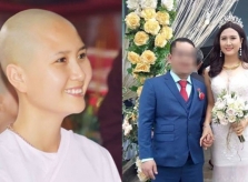 Nhan sắc người đẹp từng xuống tóc đi tu vướng nghi vấn giật chồng đại gia