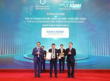 Nam A Bank TOP 10 Doanh nghiệp Xanh và Phát triền bền vững