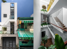 Nhà 2,2 tỷ đồng thoáng gió dù 4 mặt toàn bê tông